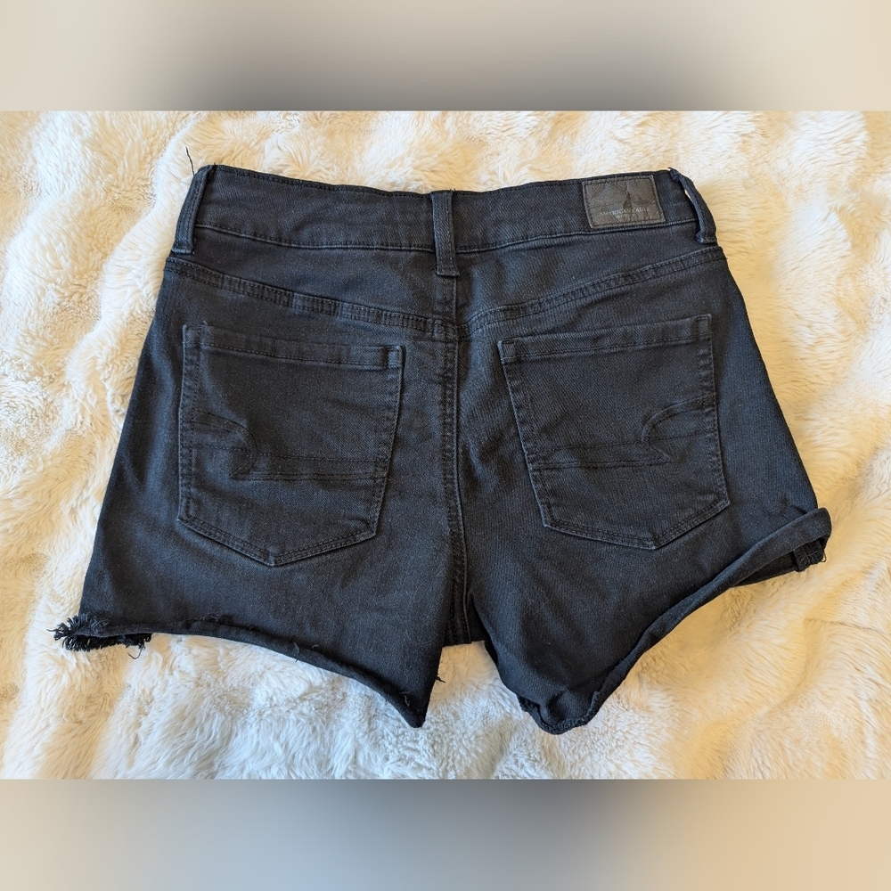 2/$20 American Eagle Outfitters Dark Gray Jean Shorts - Picture 3 of 6